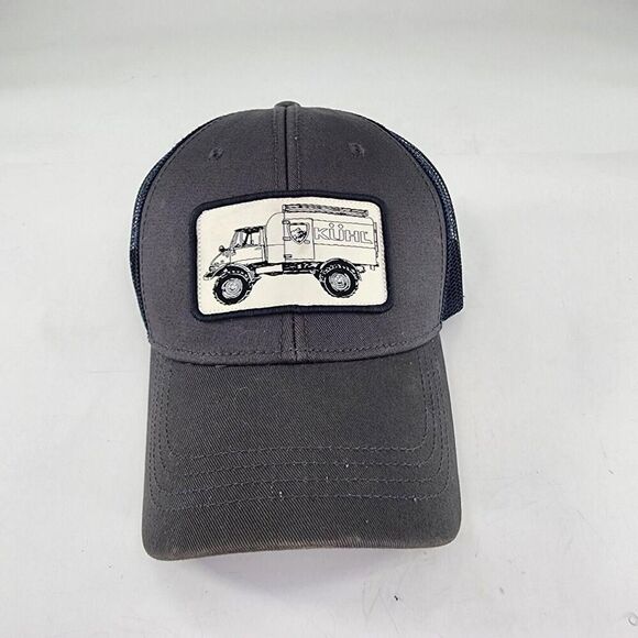 Kuhl Trucker Mesh Adult Adjustable Snapback Logo Hat Blue - Picture 3 of 10